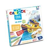 Capa do artigo Kit Criar e Colorir Carioca Paperbox 3D Mr. Boat
