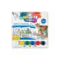 Kit de atividades para colorir Carioca Artivity Tinta Tempera Vol.1 - Preview