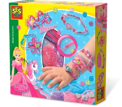 Capa do artigo Kit de Pulseiras C/Glitter, Hobby - Ses - 14128