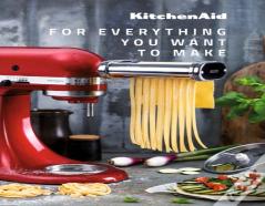 Kitchen Aid - For Everything You Want To Make