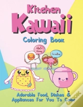 Kitchen Kawaii Coloring Book