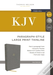 Capa do artigo Kjv Holy Bible: Paragraph-Style Large Print Thinline With 43,000 Cross Reference: King James Version