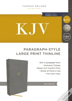 Capa do artigo Kjv Holy Bible: Paragraph-Style Large Print Thinline With 43,000 Cross Reference: King James Version