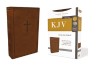 Kjv Holy Bible: Thinline, Brown Leathersoft, Red Letter, Comfort Print: King James Version - Preview