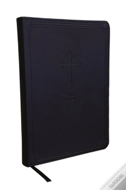 Capa do artigo Kjv Holy Bible: Value Large Print Thinline, Black Leathersoft, Red Letter, Comfort Print: King James Version