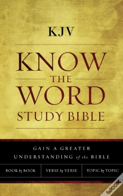 Capa do artigo Kjv, Know The Word Study Bible, Red Letter