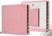 Kjv Large Format Giant Print Pink Leathersoft With Index