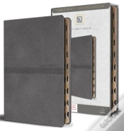 Capa do artigo Kjv Medium Format Large Print Gray Leathersoft With Index