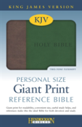 Kjv Personal Size Giant Print Reference Bible