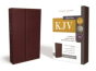 Kjv, Reference Bible, Compact, Large Print, Snapflap Leather-Look, Burgundy, Red Letter Edition - Preview