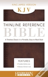 Kjv Thinline Reference Bible Chestnut Brown