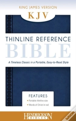 Capa do artigo Kjv Thinline Reference Bible Midnight Blue