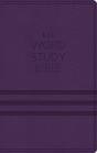 Kjv, Word Study Bible, Imitation Leather, Purple, Red Letter Edition - Preview