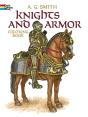Knights And Armour Coloring Book - Preview