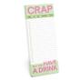 Knock Knock Crap Make-A-List Pads - Preview