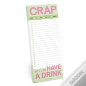 Capa do artigo Knock Knock Crap Make-A-List Pads