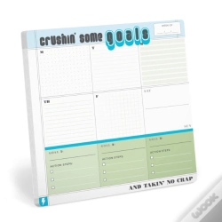 Capa do artigo Knock Knock Crush Some Goals Square Mousepad