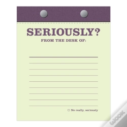 Capa do artigo Knock Knock Desktop Pad: Seriously?