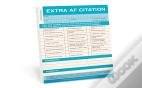 Knock Knock Extra Af Sticky Citation Pad