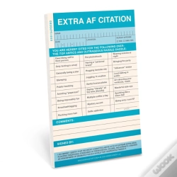 Capa do artigo Knock Knock Extra Af Sticky Citation Pad
