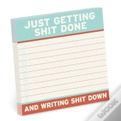 Capa do artigo Knock Knock Getting Shit Done Sticky Notes (4 X 4-Inches)