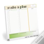 Knock Knock Make A Plan Square Mousepad