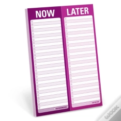 Capa do artigo Knock Knock Now/Later Perforated Pad