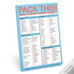 Capa do artigo Knock Knock Pack This (Refresh) Classic Pad (Pastel Edition)