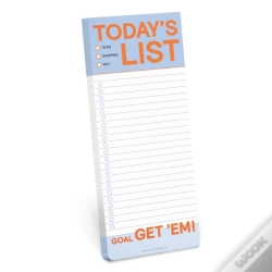 Capa do artigo Knock Knock Todayâ€™S List Make-A-List Pads