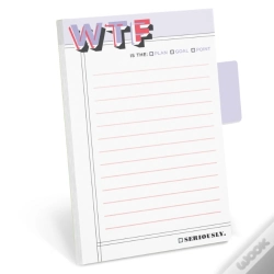Capa do artigo Knock Knock Wtf Sticky Note With Tabs Pad