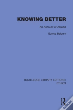 Capa do artigo Knowing Better