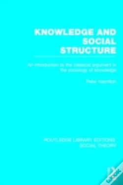Capa do artigo Knowledge And Social Structure (Rle Social Theory)