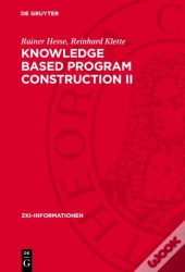 Knowledge Based Program Construction Ii