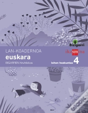 Capa do artigo Koadernoa Euskara. Lehen Hezkuntza 4, 2 Hiruhilekoa. Bizigarri