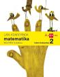 Koadernoa Matematika. Lehen Hezkuntza 2, 2 Hiruhilekoa. Bizigarri - Preview