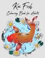 Koi Fish Colouring Book For Adults - Preview