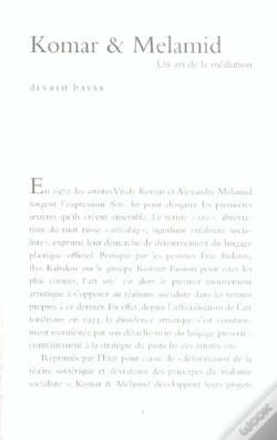 Capa do artigo Komar Et Melanid : Un Art De La Médiation