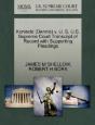Koniecki (Dennis) V. U. S. U.S. Supreme Court Transcript Of Record With Supporting Pleadings - Preview