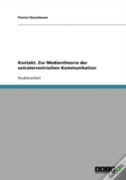 Capa do artigo Kontakt. Zur Medientheorie Der Extraterrestrischen Kommunikation