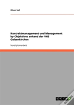 Capa do artigo Kontraktmanagement Und Management By Objektives Anhand Der Vhs Gelsenkirchen