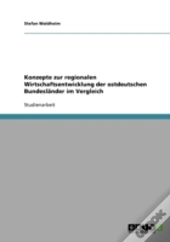 Konzepte Zur Regionalen Wirtschaftsentwicklung Der Ostdeutschen Bundeslander Im Vergleich