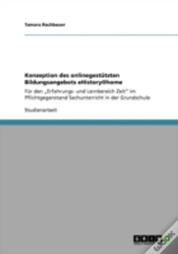 Capa do artigo Konzeption Des Onlinegestatzten Bildungsangebots Ehistory@Home