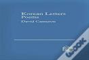 Korean Letters - Poems