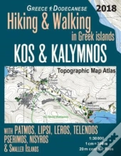 Kos & Kalymnos Topographic Map Atlas 1