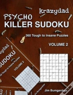 Capa do artigo Krazydad Psycho Killer Sudoku Volume 2: