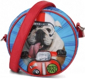 Capa do artigo Krazymals Bulldog Mala Redonda, Azul