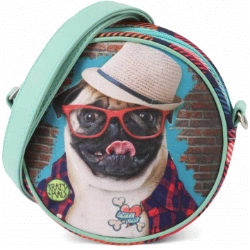 Capa do artigo Krazymals Pug Mala Redonda, Marrom
