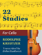Kreutzer, Rodolphe - 22 Studies - Cello Solo - Preview