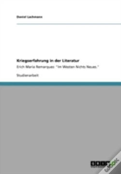 Capa do artigo Kriegserfahrung In Der Literatur