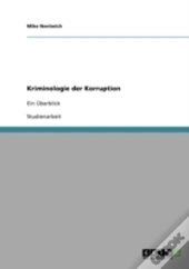 Kriminologie Der Korruption